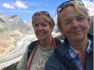 Lin and Wendy in Switzerland