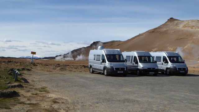 A Trio of Murvis Visit Iceland