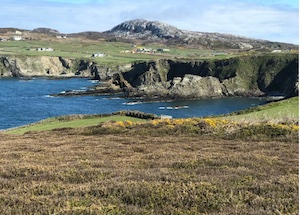 hillside view of Ireland