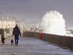 Waves at Barmouth